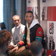 Ryan Jamaal Swain (right) speaks during a Q&A moderated by Human Rights Campaign HBCU program coordinator Rishard Butts during the 13th annual HBCU Leadership Summit: Leading in Truth, which was held in Atlanta from Nov. 10 to Nov. 12, 2018.